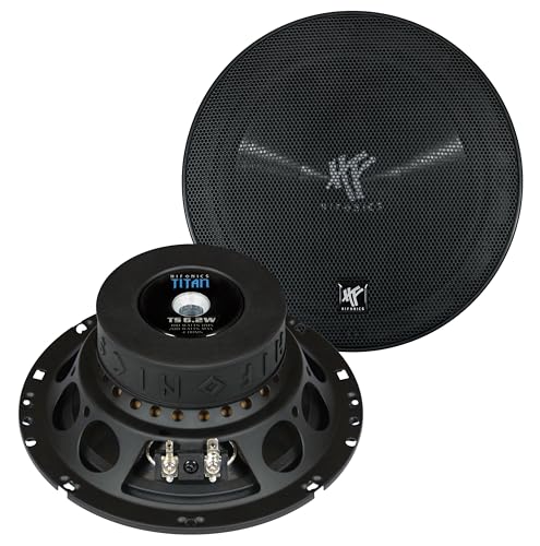 Hifonics Titan Performance Woofer-Paar 16,5 cm (6,5") TS6.2W | Kickbass-Lautsprecher 100 W/RMS, 200 W/MAX, 4 Ω