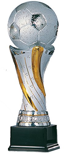 S.B.J - Sportland edler Fußballpokal aus Keramik Größe 28 cm