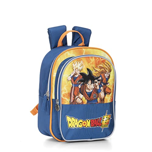 Dragon Ball Unisex-Bambini und Ragazzi Mini Zaino, Blu/Giallo, Taglia unica