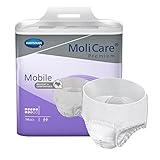 MoliCare Premium Mobile Einweghose: Diskrete Anwendung bei Inkontinenz für Frauen und Männer, 8 Tropfen, Gr. S (60-90 cm Hüftumfang), 4x14 Stück