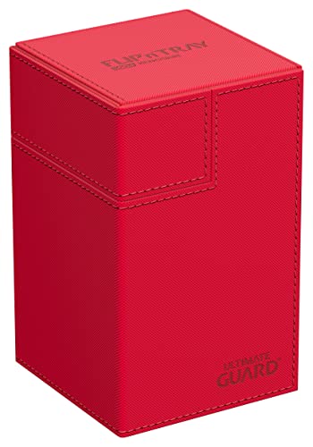 Ultimate Guard Flip`n`Tray 100+ XenoSkin Monocolor, Farbe:Rot