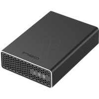 INEO 18094 - Externes 2x 2.5'' SATA RAID Gehäuse, USB 3.1