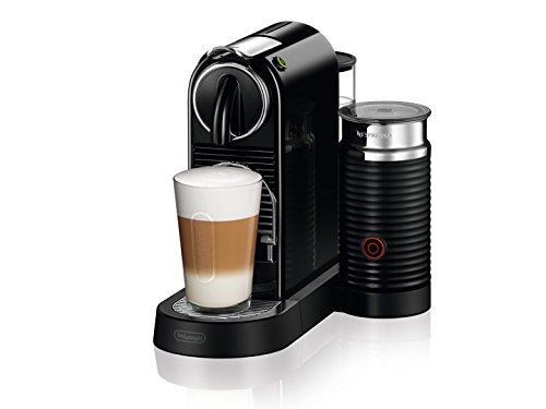De’Longhi CitiZ Drip Coffee Maker 1L Schwarz – Kaffeemaschine (autonome, semi-automática, Drip Coffee Maker, Coffee Capsule, Cappuccino, Espresso, Lungo, schwarz)