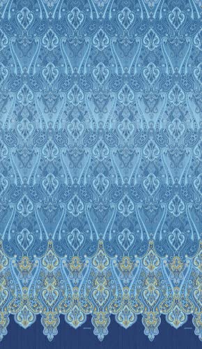 Bassetti RAGUSA Tagesdecke aus 100% Baumwolle in der Farbe Blau B1, Maße: 220x255 cm - 9321974