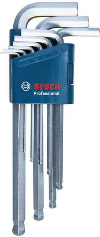 Bosch Professional 1600A01TH4 9tlg. Innensechskantschlüssel Set TORX, Blau