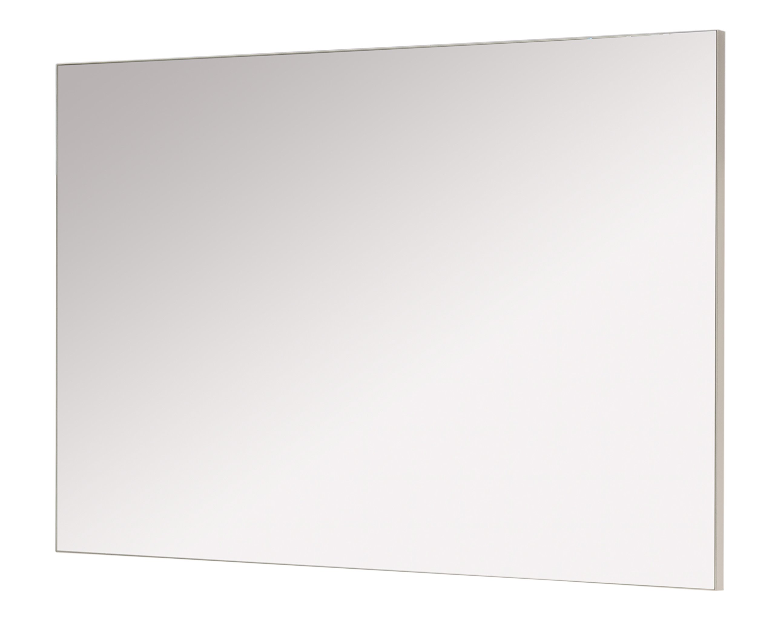 Germania 3771-84 rahmenloser Spiegel GW-Topix in Weiß, 87 x 60 x 3 cm (BxHxT)