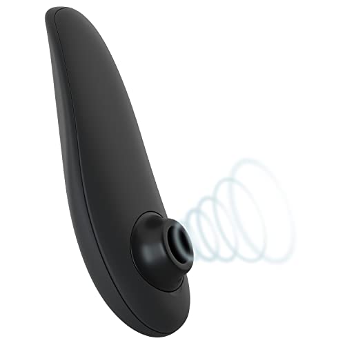 Womanizer Classic 2 Klitoris - Sauger für Frauen - Auflege-Vibrator mit 10 Intensitätsstufen - Afterglow-Funktion - Wasserdichtes Sexspielzeug - mit Loovara Gleitgel - schwarz
