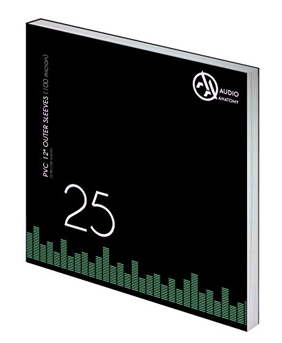 Audio Anatomy Vinyl-Außenhüllen 12“ PVC/100µ - Transparent, 25 Stück