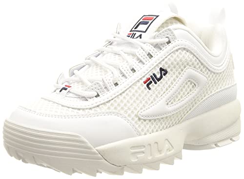 FILA Damen Disruptor MESH wmn Sneaker, White, 36 EU