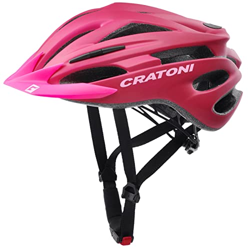 Cratoni Fahrradhelm Pacer Allroundhelm Radhelm, pink matt, Größe L/XL (58-62 cm)