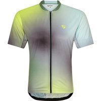 Ziener Herren NELETE Fahrradtrikot/Radtrikot - Mountainbike|Rennrad - atmungsaktiv,schnelltrocknend,elastisch,Kurzarm, Crocodile, 48