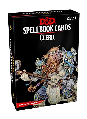 Dungeons & Dragons Spellbook Cards: Cleric (D&D Accessory - Englische Version)