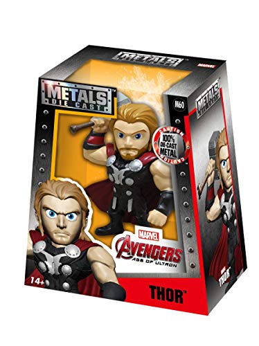 Marvel Avengers Movie Thor - Metalfigs 10cm Sammelfigur 97712 detailgetreue Gestaltung, aus hochwertigem Diecast-Metall, verpackt in edler Fensterbox