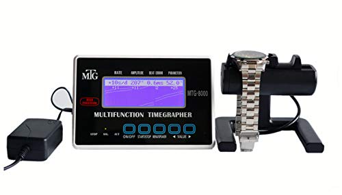 LLF Mechanischer Uhrentester Timing Multifunktions-Zeitrapher MTG-8000 Uhren-Reparaturwerkzeug