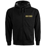 Guns N Roses Herren Classic Logo (Back Print) Kapuzenpullover, Schwarz (Black Black), Medium