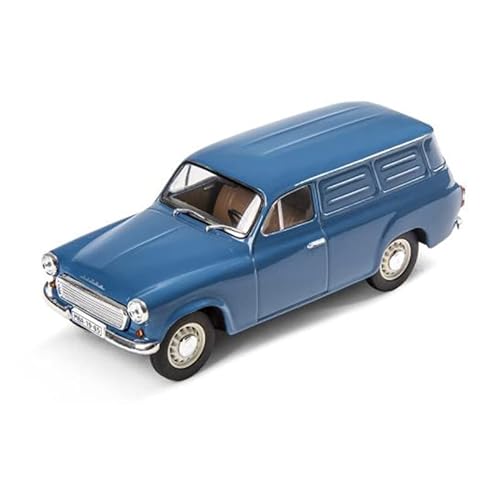 Skoda 6U0099300F800 Modellauto 1202 (1964) Maßstab 1:43 Miniatur, blau
