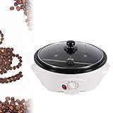 Kaffeeröster kaffee röstmaschine Elektrischer Kaffeeröster Home Kaffeeröster Temperatur einstellbar 1200W Kaffeeröstmaschine für den Haushalt Temperatur einstellbar