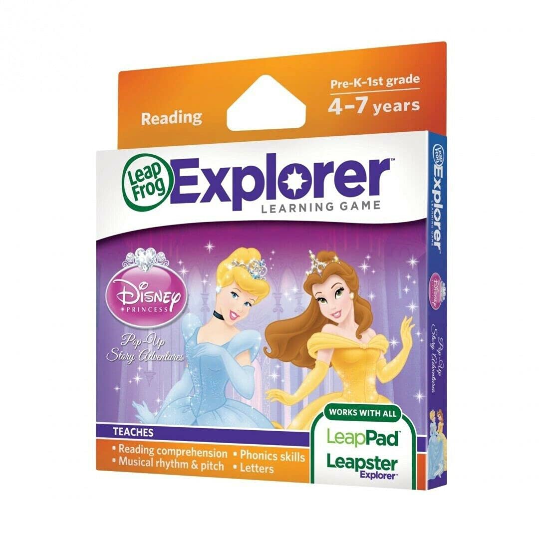 LeapFrog Entdecker-Spiel Disney Prinzessinnen, Pop-Up-Abenteuer, für LeapPad und Leapster, englischer Version