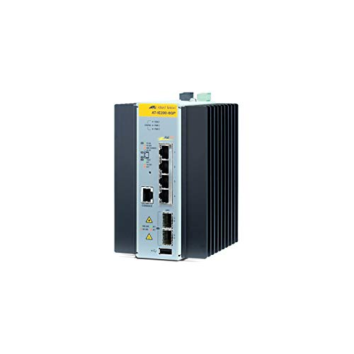 Allied Managed Industrial Switch mit 2X 100/1000 SFP 4X 10/100/1000T PoE+ no WiFi