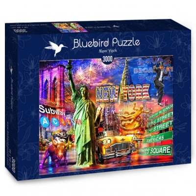 Bluebird Puzzle New York 3000 Teile Puzzle Bluebird-Puzzle-70149 2