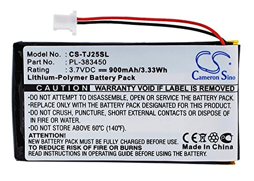 Cameron Sino CS-TJ25SL Lithium-Polymer Battery Pack 900mAh/3.33Wh