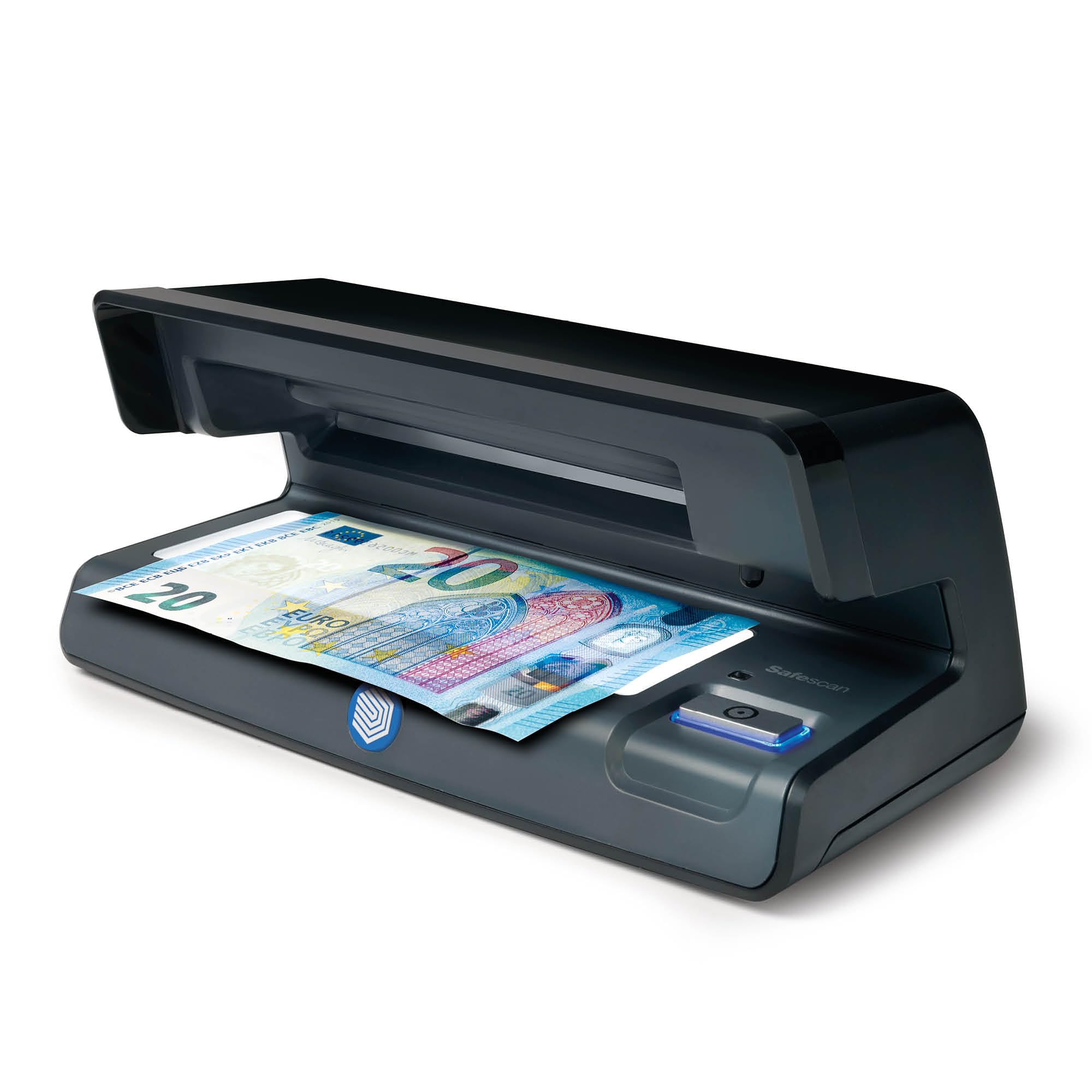 Safescan 70 UV-Falschgeldprüfgerät zur Prüfung von Banknoten, Kreditkarten und Ausweisen - UV-Geldscheinprüfer für neue Banknoten - UV-Falschgeldprüfgerät mit Weisslicht - UV-Geldscheinprüfer