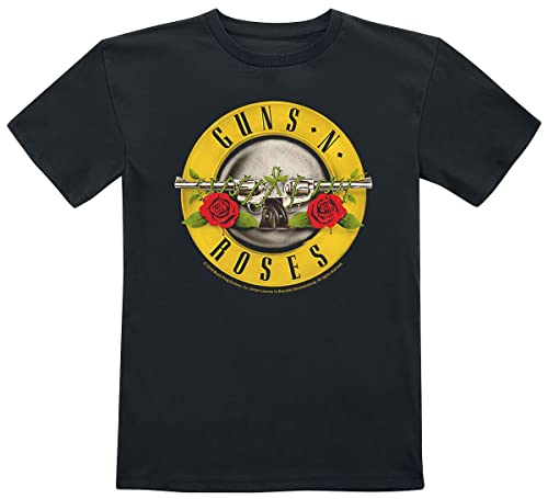 Guns N' Roses Metal-Kids - Bullet Unisex T-Shirt schwarz 116