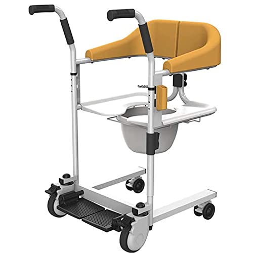 Lift für gelähmte ältere Patienten Transferlift für behinderte Patienten, multifunktionale Pflegelifte zum Baden/WC, 9-Gang-Rollstuhl mit Hubeinstellung, für gelähmte ältere Menschen, Basisv