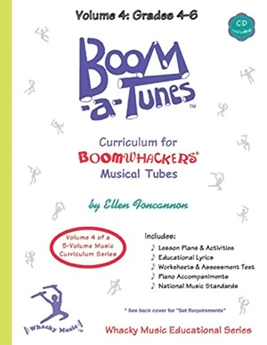 Boomwhackers BT4B Boom-A-Tunes Curriculum CD Volume 4