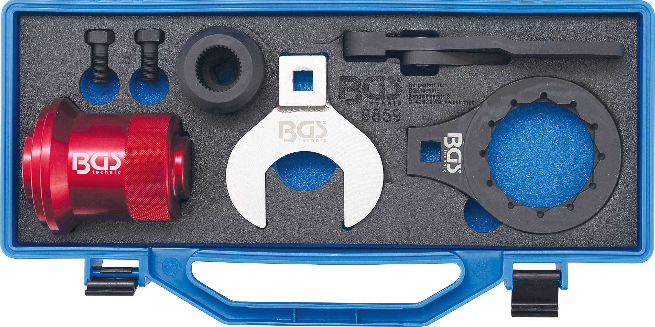 BGS 9859 | Differentialflansch- & Einlegemutter-Werkzeug-Satz | für BMW E70, E82, E90, E91, E92, E93