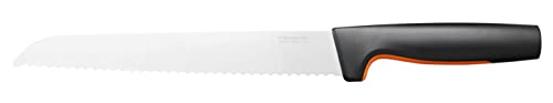 Fiskars Brotmesser, Functional Form, Gesamtlänge: 34 cm, Japanischer Edelstahl/Kunststoff, 1057538