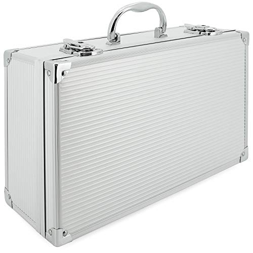 AR Carry Box® Alubox Alukoffer Aluminium Koffer Werkzeugkoffer leer 353x202x115mm Alu/Silber