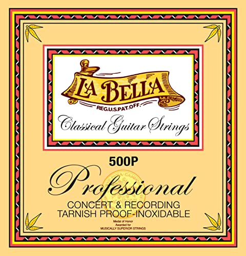LaBella 653797 Saiten für Klassikgitarre Professional Studio Satz