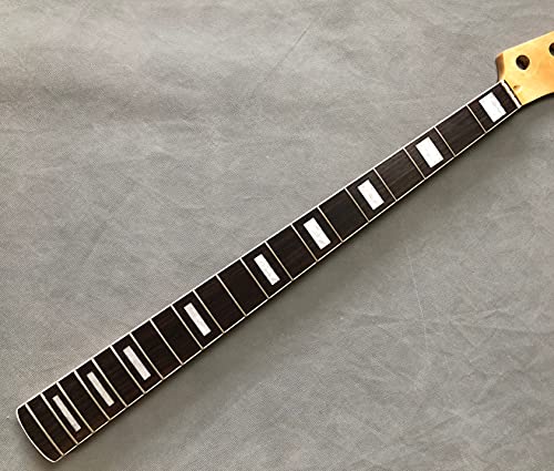 4-saitige E-Gitarre Bass Hals 20 Bünde 86,4 cm Ahorn Palisander Griffbrett Block Inlay Gloss