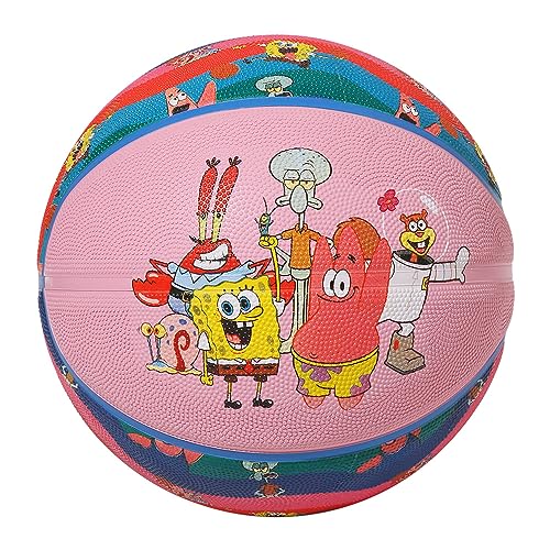 Spalding 85-044J Spongebob Character Rubber No. 6 Ball 85-044J Basketball Outdoor Use Collaboration