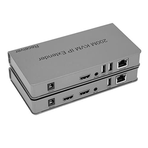 KVM Network Extender, HD Multimedia Interface IP Extender 100‑240V 1080P Full HD für die Überwachung(#1)