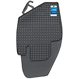 PETEX Gummimatten passend für S80 / S60 / V70 ab 02/2000-09/2007 Fußmatten schwarz 4-teilig