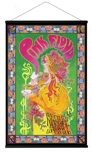 Close Up Pink Floyd - Poster (Live At The Marquee London - Bob Masse Tourplakat) (Größe: 61 x 91,5cm) (Poster & Magnetische Posterleisten)