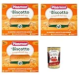 Plasmon Biscotti kekse 3x 320g + Italian Gourmet polpa 400g