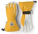 HESTRA Army Leather Heli Ski Handschuhe, Mustard, M