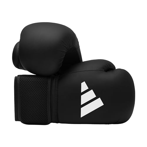 adidas Boxhandschuhe Hybrid 25 - Einstiegsmodell - Schwarz, 12 oz