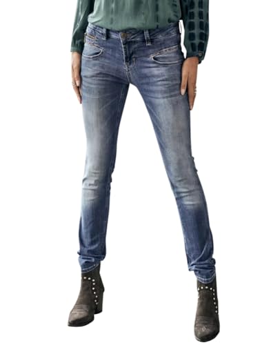 Freeman T. Porter Slim-fit-Jeans "Alexa Slim S-SDM", mit besonderen Taschen -Details