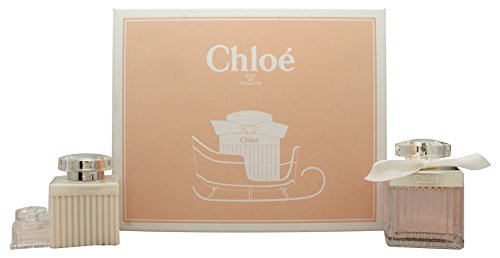 Chloe 3614220535715 Parfüm-Set, 1er Pack (Eau de Toilette, 75 ml, 100 ml Körperlotion , Eau de Toilette 5 ml)