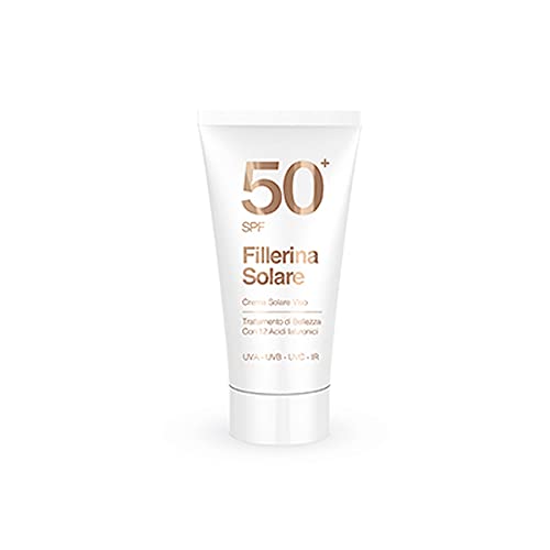 Labo Fillerina Antiaging-Sonnencreme für das Gesicht, sehr hoher Schutz, Anti-Aging Face Sunscreen SFP 50+, 50 ml