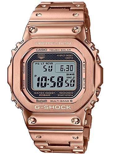 Casio G-Shock GMW-B5000GD-4ER Uhr mit Solarenergie-System und Funksignalempfang.