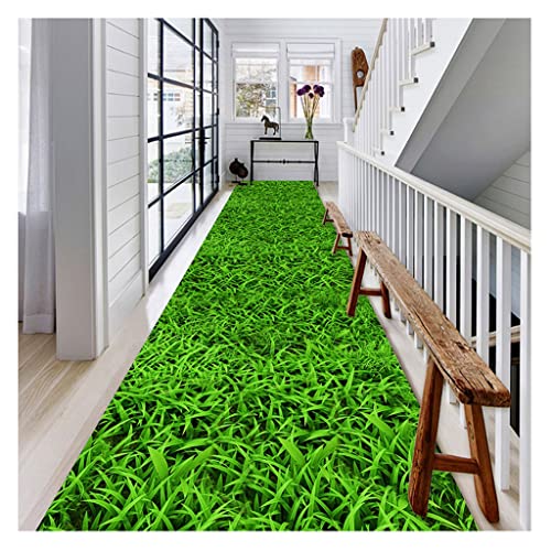 Teppiche Läufer Komfortabler, Rutschfester Runnerteppich, Fußpads können in Willen geschnitten Werden, Flur-Eingangsmatte (Size : 100x300cm)