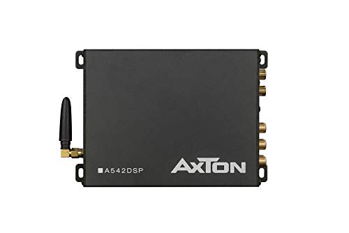 AXTON A542DSP: 4-Kanal Verstärker mit DSP, 4 x 52 Watt, Endstufe mit App-Steuerung, Bluetooth Audio Streaming, Hi-Res Audio optional