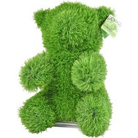 Pflanzen Kölle Kunstrasen-Figur, Bär klein, Circa 35 cm, grasgrün, 3 Zeltnägel