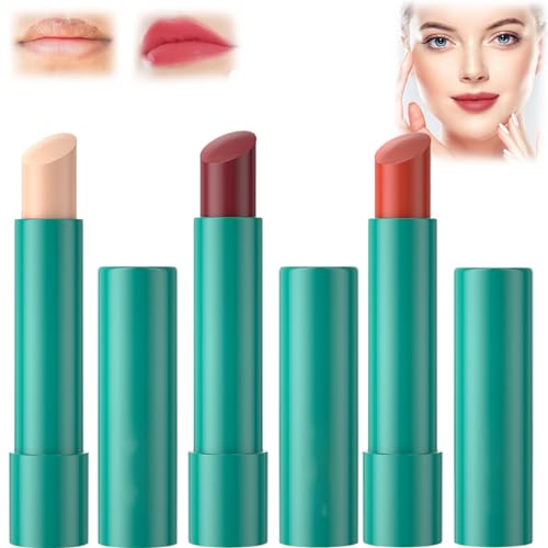 24-Hour High Moisturizing Lip Gloss, Naturium Lip Balm Hydrating, Tinted Glossier Lip Balm, Hydrating Lip Glow Oil, Plumping Lip Gloss, Reduce Chapped Lip Lines (01+03+06)