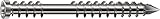 SPAX Terrassenschraube aus Edelstahl rostfrei A2, 5,0 x 80 mm, 100 Stück, T-STAR plus, Zylinderkopf, Fxiergewinde, CUT-Spitze, 0537000500803